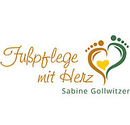 Logo Fußpflege mit Herz
