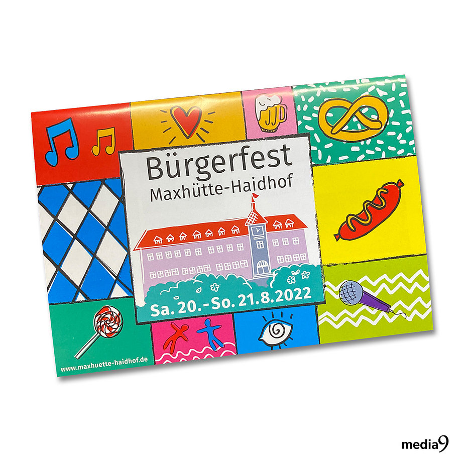 Folder Bürgerfest
